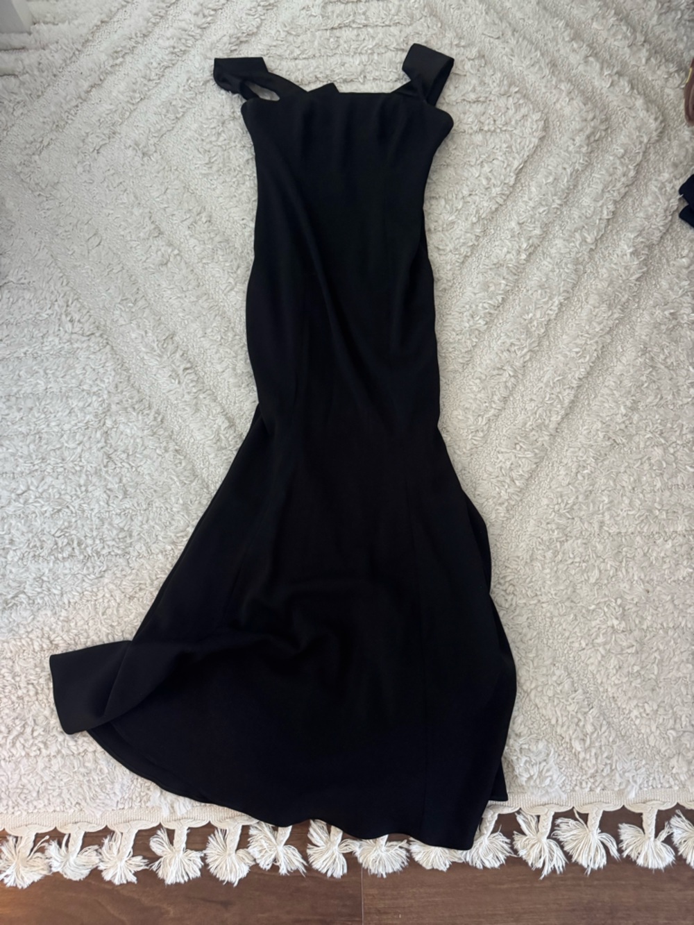 JAYGODFREY Black Sleeveless Evening Gown